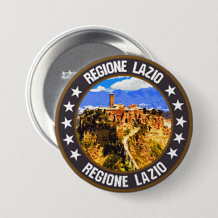 Lazio                                              7.5 cm round badge