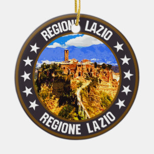 Lazio                                              ceramic ornament