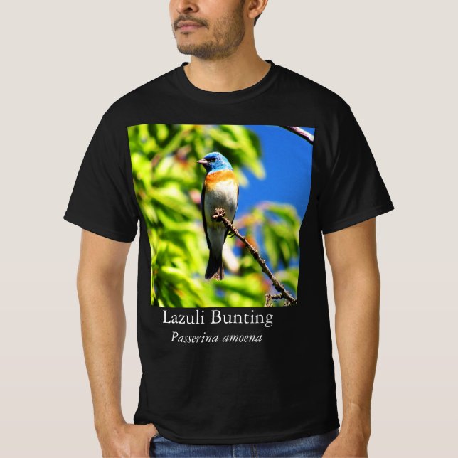 Lazuli Bunting T-shirt (Front)