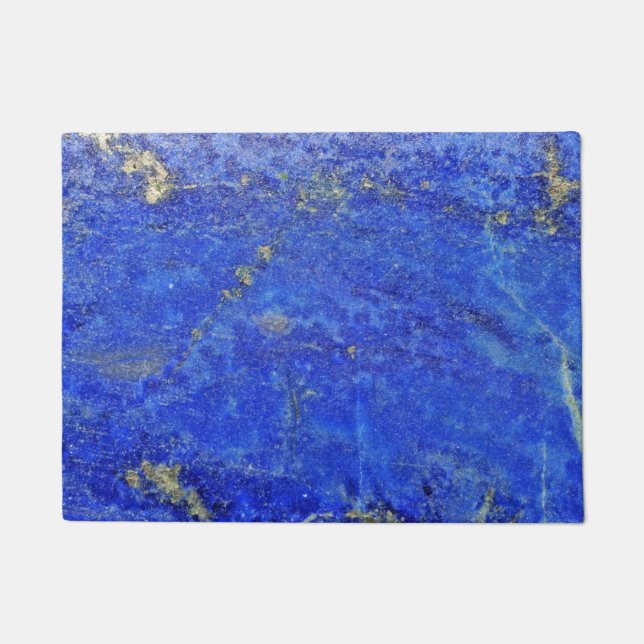 Lazurite Lapis Gemstone Doormat (Front)