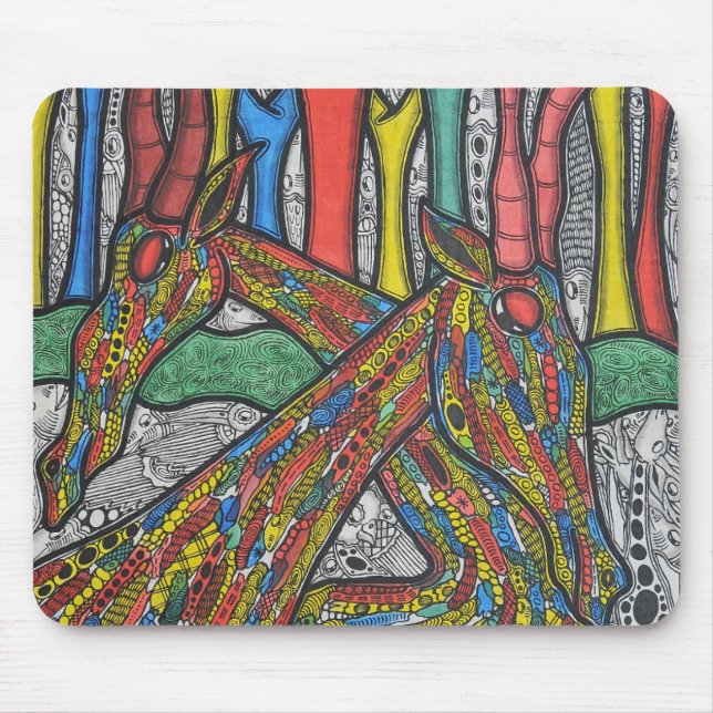 Lazy afternoon mouse pad (Front)