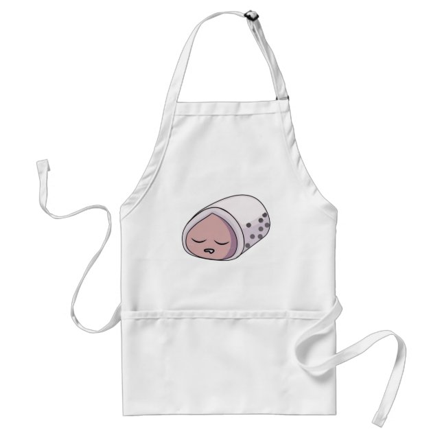Lazy apeach standard apron (Front)