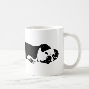 Lazy Bulldog, Quiet Sip Coffee Mug