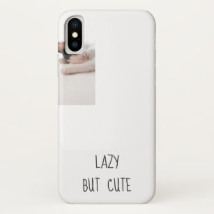 Lazy But Cute Kitten Photo Cat Lover Funny Cool Case-Mate iPhone Case