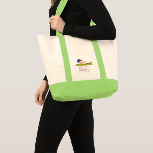 Lazy Butterfly Tote Bag