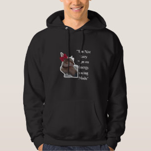 Lazy Cat Energy Saving Mode Art T-Shirt Hoodie