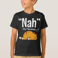 Lazy Cat Funny Pancreas T1D Diabetes