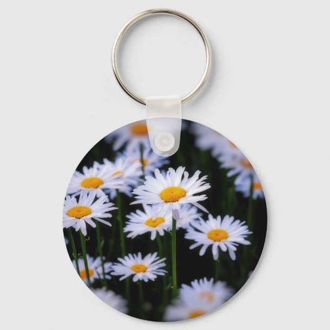 Lazy Daisy Key Ring (Front)