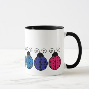 Lazy Daisy Ladybugs Mug