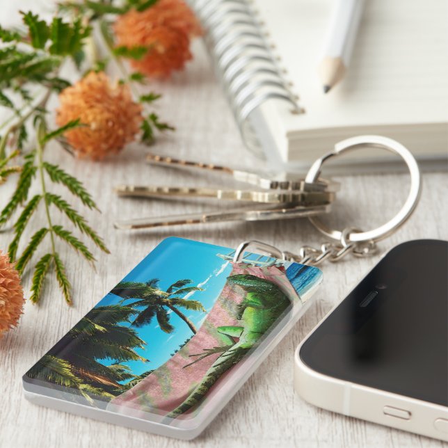 Lazy Day Key Ring (Front Right)