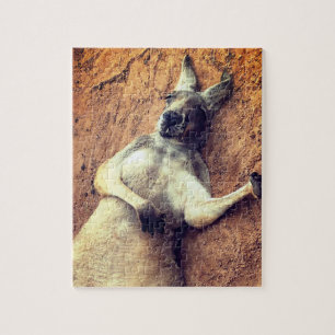 Lazy Days Kangaroo Jigsaw Puzzle