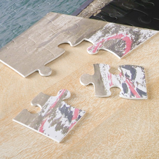 Lazy Days on the Dock Jigsaw Puzzle (Side)