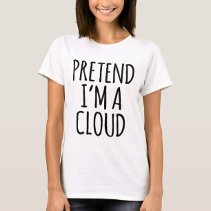 Lazy Funny Halloween Costume - Cloud Gift Sky High T-Shirt