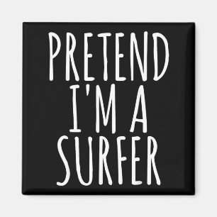 Lazy Funny Halloween Costume Magnet