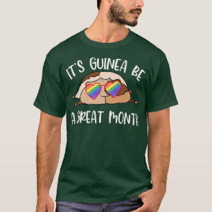 Lazy Guinea Pig Funny LGBTQ Stuff Gay Pride Its Gu T-Shirt