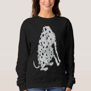 Lazy Halloween Costume Pretend I'm A Dalmatian Sweatshirt
