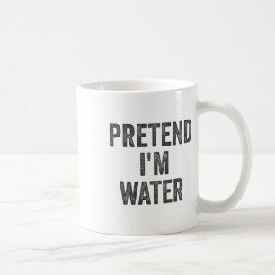 Lazy Halloween Costume Shirt Gift Pretend I'm Wate Coffee Mug