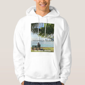 Lazy. Hawaiian. Afternoon. Hoodie