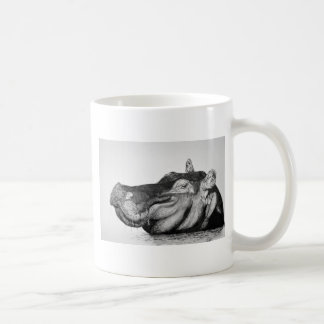 Lazy Hippo Coffee Mug