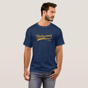 Lazy Hollywood Vintage T-Shirt Orange