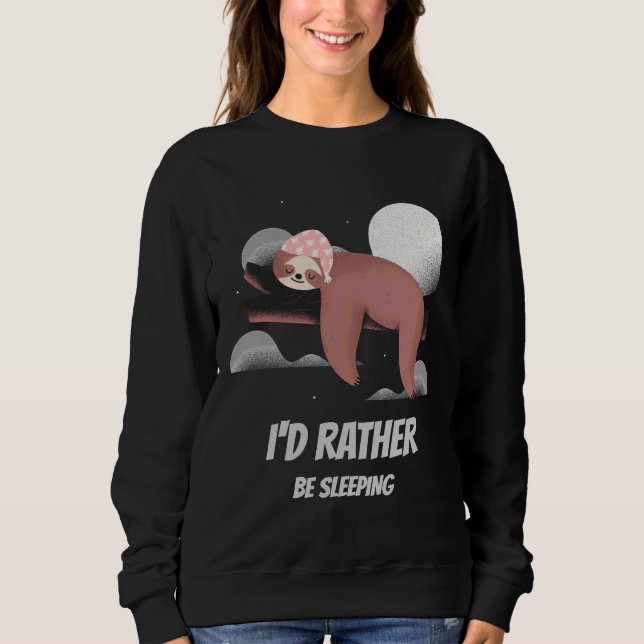 Lazy Little Sloth Sweatshirt (Front)
