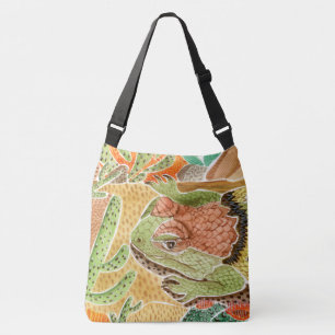 Lazy Lizard Desert Landscape Crossbody Bag