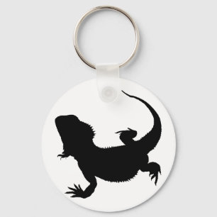 Lazy Lizard Key Ring