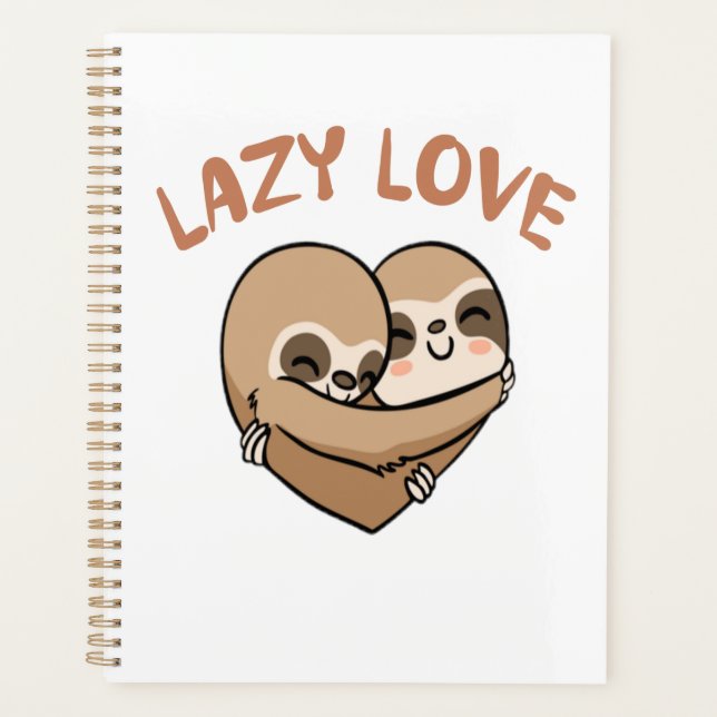 Lazy Love    Planner (Front)