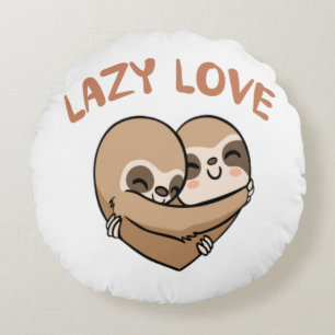Lazy Love Round Cushion