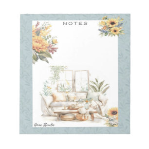 Lazy Mornings Blank Notepad