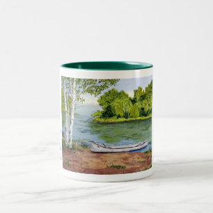 Lazy Northwoods Canoe Trip Mug