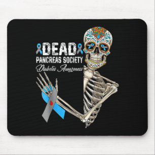 Lazy Pancreas Club Diabetes Awareness Day Sugar Mouse Pad