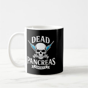 Lazy Pancreas Club Type One Diabetes Awareness T1d Coffee Mug