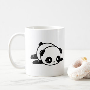 Lazy Panda Bear Cannot Adult Mug