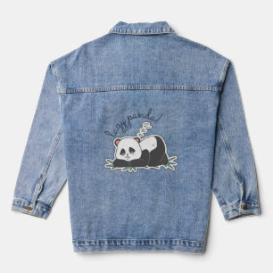 Lazy Panda Denim Jacket