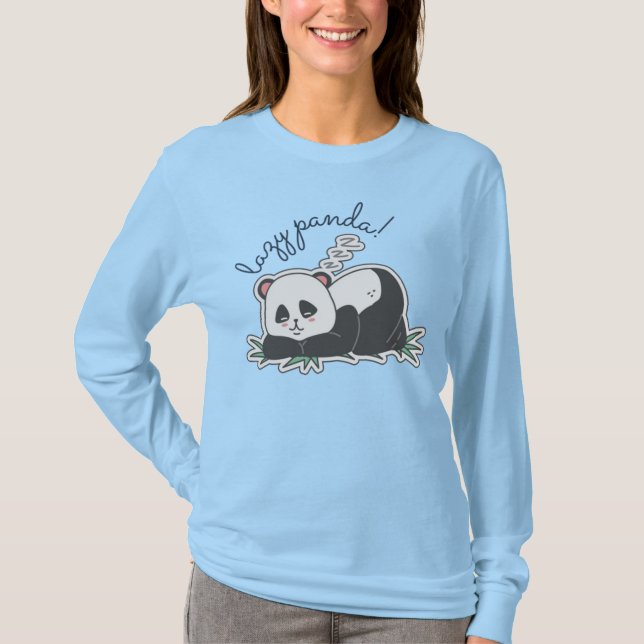 Lazy Panda T-Shirt (Front)