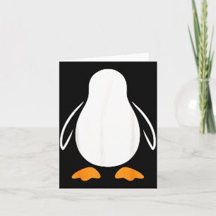 Lazy Penguin Costume Adul Card