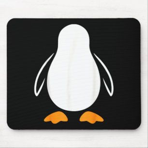 Lazy Penguin Costume Adul Mouse Pad