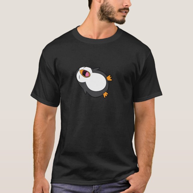 Lazy Penguin The Struggle Is Real Pullover  (Front)