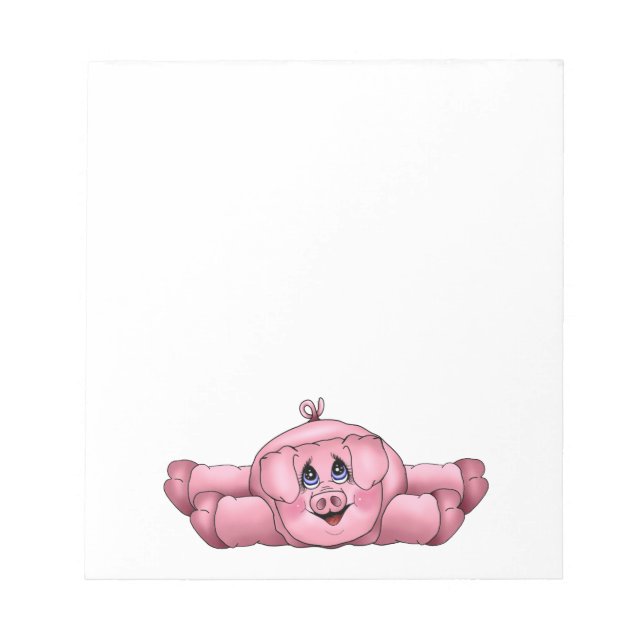 Lazy Piggy Notepad (Front)