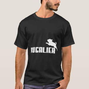 Lazy Pugalier Black and White Apparel & Gear C T-Shirt