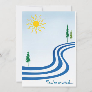 Lazy River Invitation