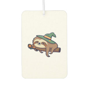 lazy sloth kawaii Classic T-Shirt Car Air Freshener