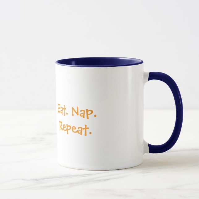Lazy Sloth Mug – Eat. Nap. Repeat ☕🐾 (Right)