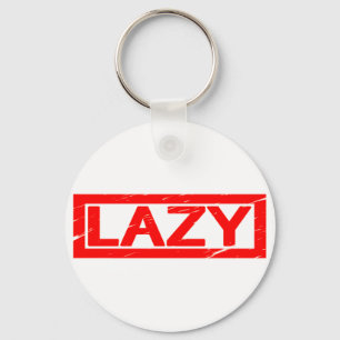 Lazy Stamp Key Ring