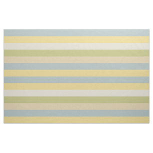 Lazy Summer Colour Stripes Pattern Fabric