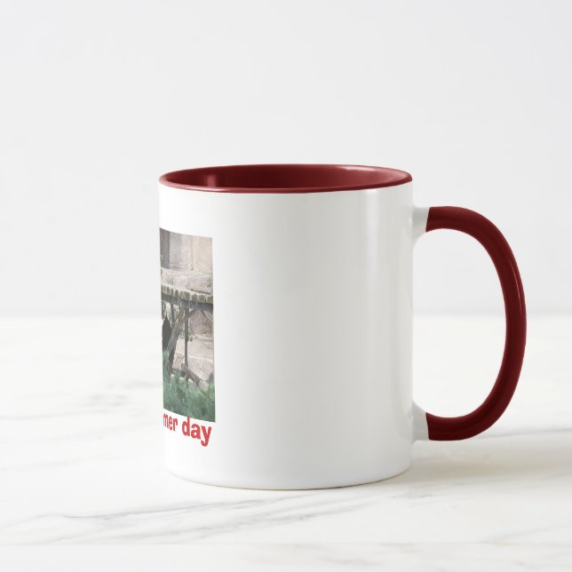 Lazy Summer Day Bear In Hammock Mug (Right)