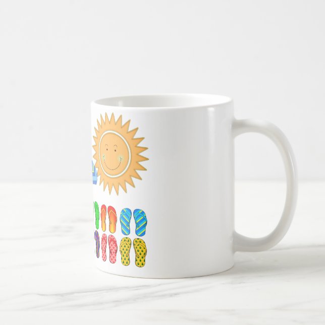 Lazy Summer Days Coffee Mug (Right)