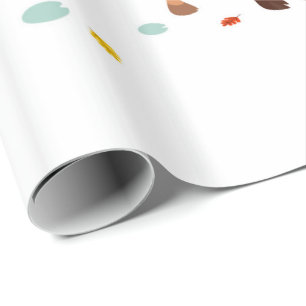Lazy tenants wrapping paper