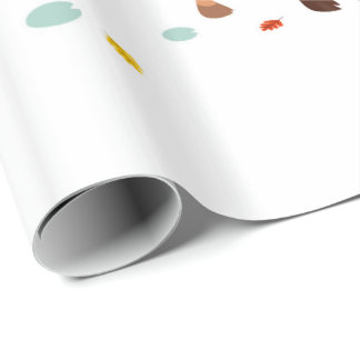 Lazy tenants wrapping paper